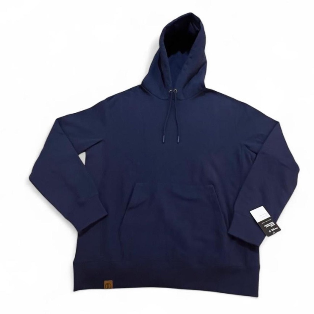 Holloway Navy Blue Classic Heavyweight Fleece Hoodie - Size Large - NWT
